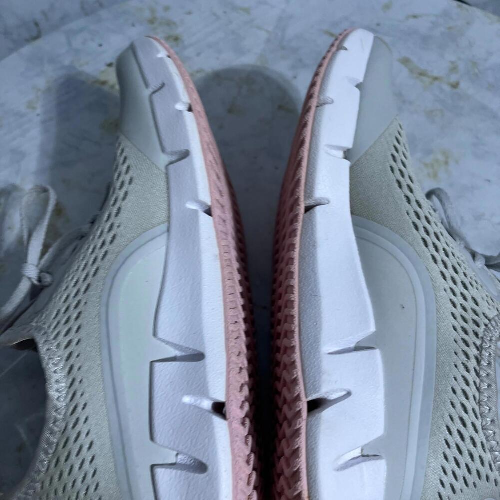 Reebok Zig Sky Womens Size 7.5 Running Shoes Gray Pink Athletic Trainer Sneakers - Picture 10 of 10